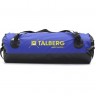Гермосумка TALBERG TRAVEL DRY BAG 80, черный/василёк