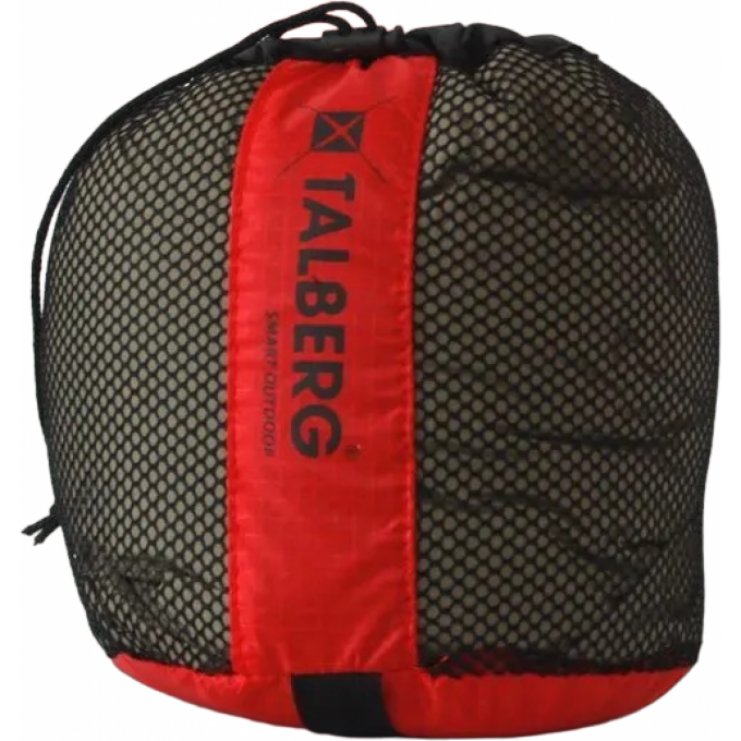 Мешок сетчатый TALBERG MESH SACK 10, черный-красный 4673747399162