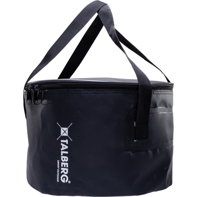 Ведро TALBERG FOLDING BUCKET PLUS 16, черный 4673747399216